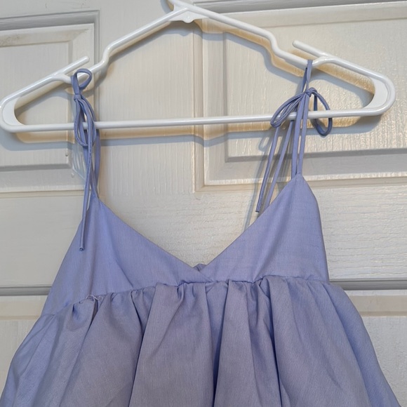 Lavender Ruffle Dress - Picture 3 of 5